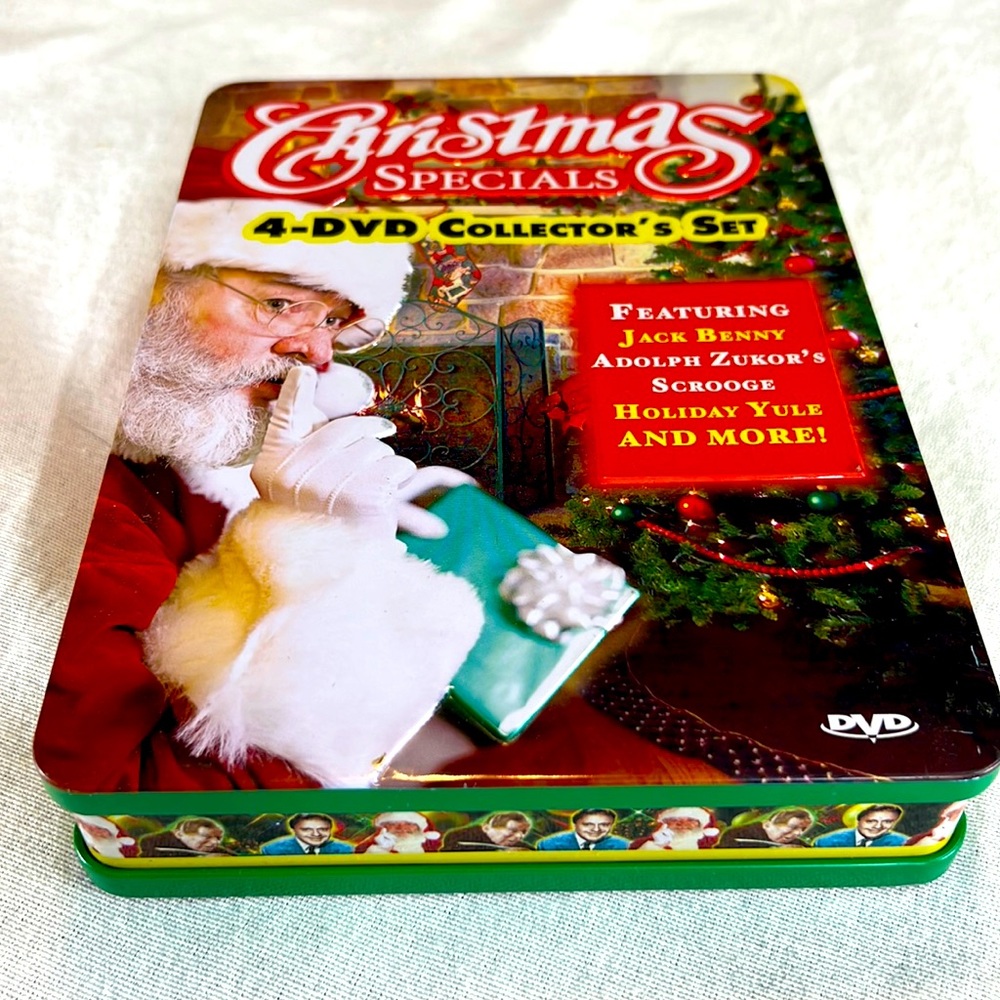 🌞 Christmas Specials 4 DVD Collector’s Set of movies special dual opening tin